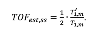 TOF estimate formula