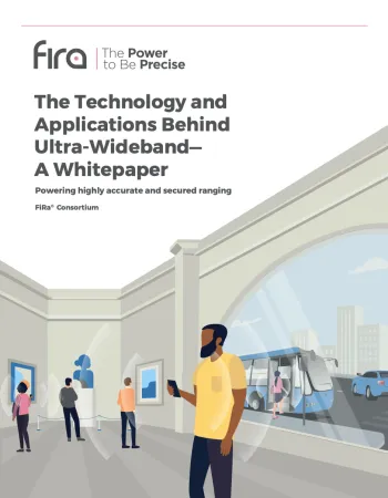 Cover of The Technology and Applications Behind UWB White Paper